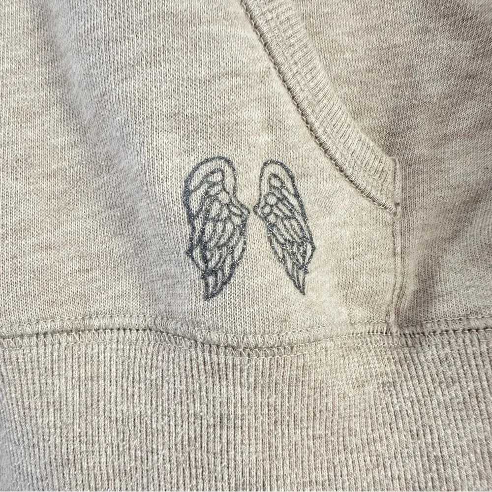 Victoria’s Secret Beige Zip-Up Hoodie - Picture 4 of 9